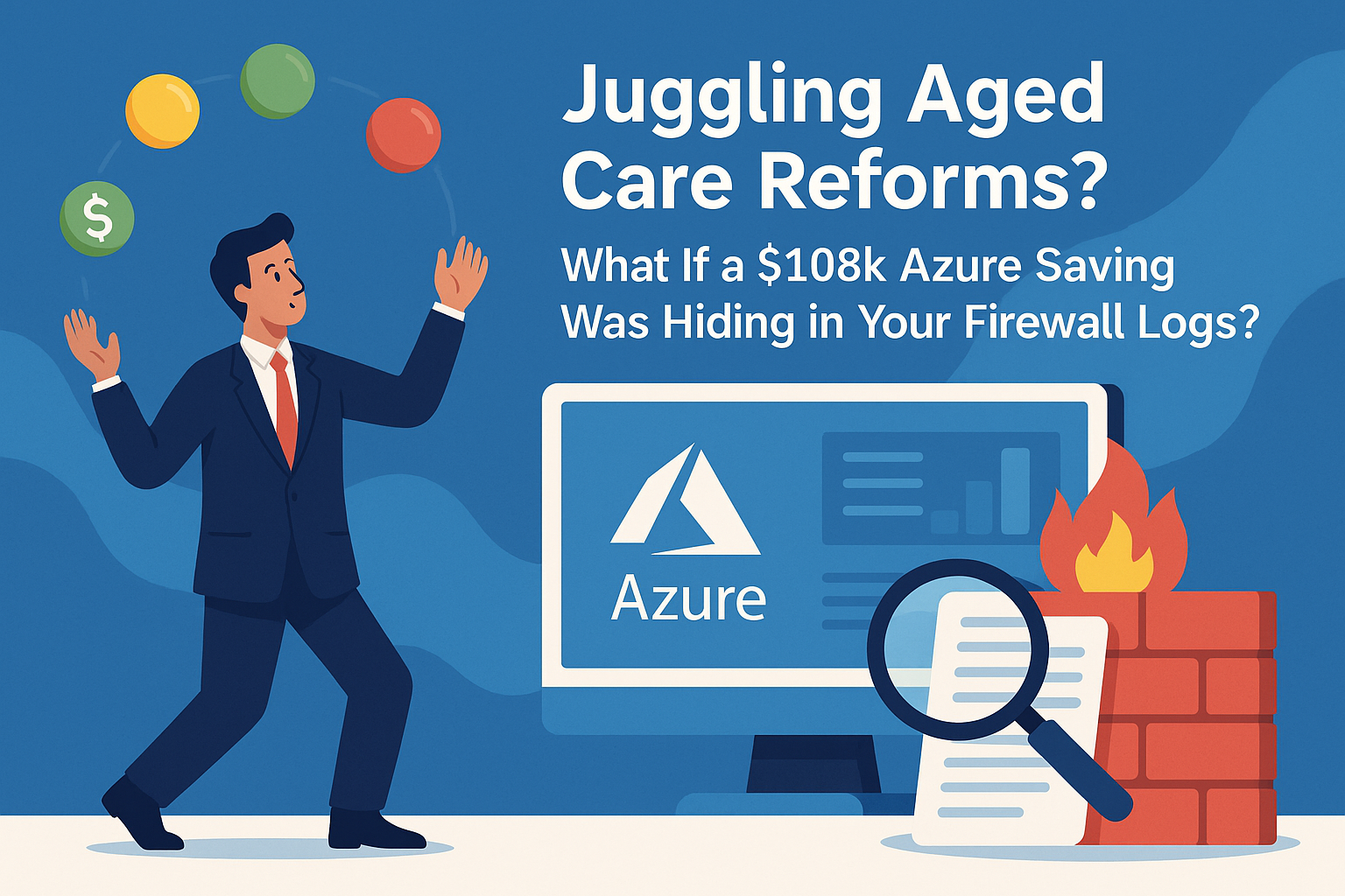 Juggling Aged Care Reforms? What If a $108k Azure Saving Was Hiding in Your Firewall Logs?