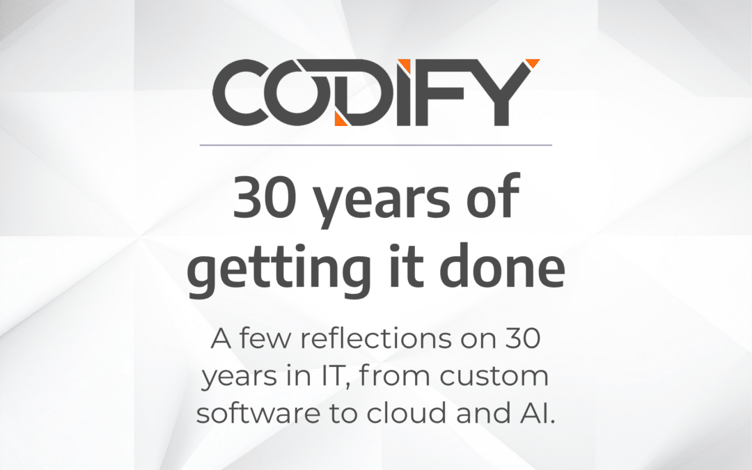 30 years of Codify