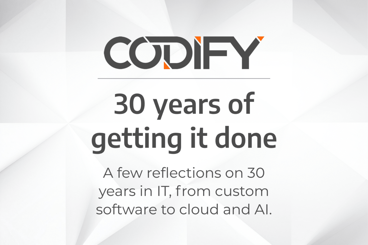 30 years of Codify - Codify